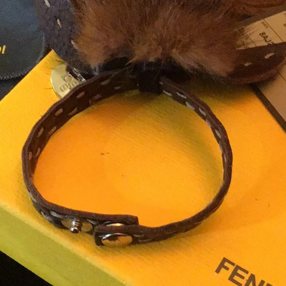 FENDI Selleria Fur Leather Bracelet 2005 Collection 😍🔥